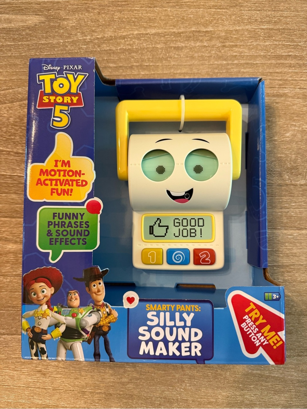 Disney Pixar Toy Story Smarty Pants Toilet Paper Interactive Talking Sound Toy